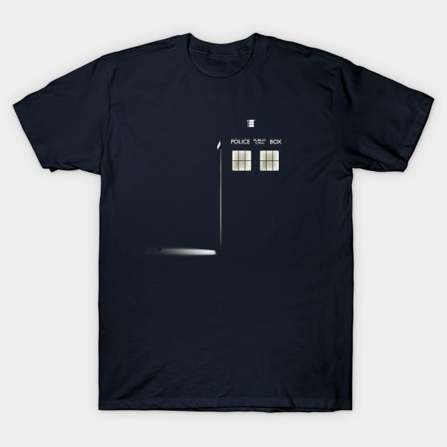 Subtle TARDIS T-Shirt by Treherne